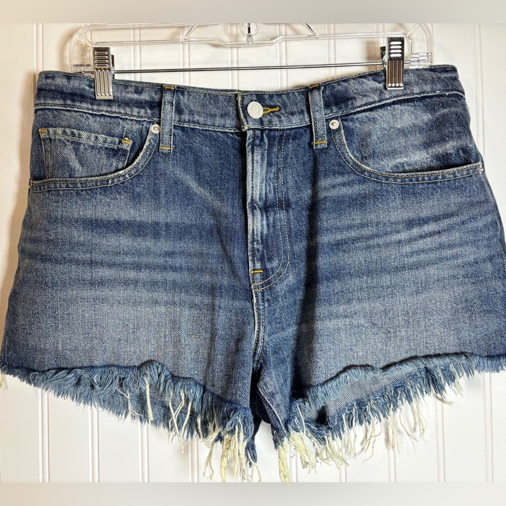 Women's Lucky Brand Mid Rise Cutoff Denim Shorts Size 10